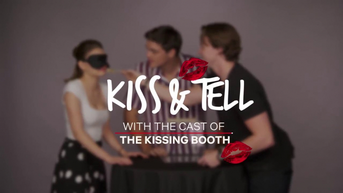 The Kissing Booth Cast Kisses A Hairless Cat| NETFLIX |Other Weird Stuff | Kiss & Tell | Netflix