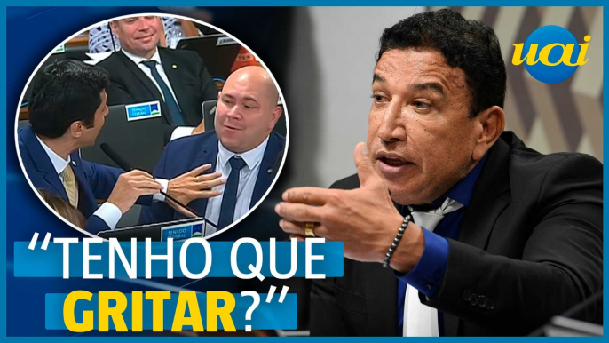 Magno Malta se irrita na CPMI do 8/1: 'Estou na escolinha?'