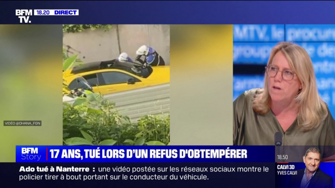 Refus d'obtempérer à Nanterre: "La police est là pour protéger les citoyens, pas pour mettre leur vie en danger", pour Daniele Simonet (LFI-NUPES)