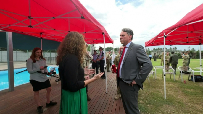 Deputy Prime Minister Richard Marles visit Solomon Islands