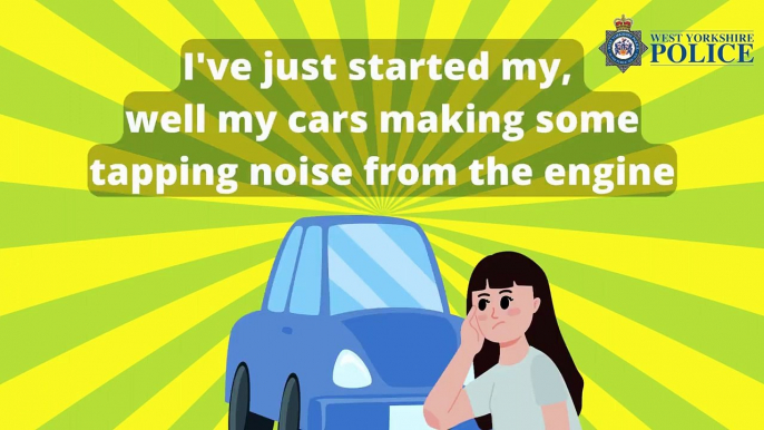 Not 999 - Car Engine: Woman calls 999 after hearing noises from engine