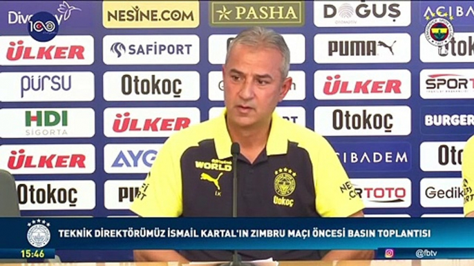 İsmail Kartal, qui a dit que nous irons quand nous en aurons l'occasion, a dit avec Tadic, voyons ce qu'il fera.