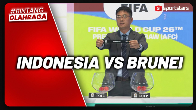 Putaran Pertama Kualifikasi Piala Dunia 2026, Timnas Indonesia Bersua Brunei Darussalam