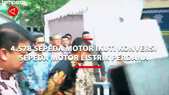 4.578 Sepeda Motor Ikuti Konversi Sepeda Motor Listrik Perdana