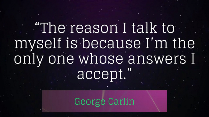 The wisdom of George Carlin quotes on god, religion, American dream