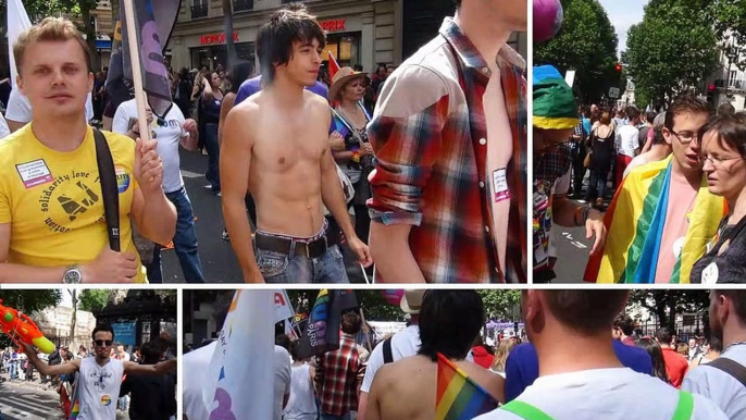 Paris France LGBTQIA Pride2013   Book  12 Video slides