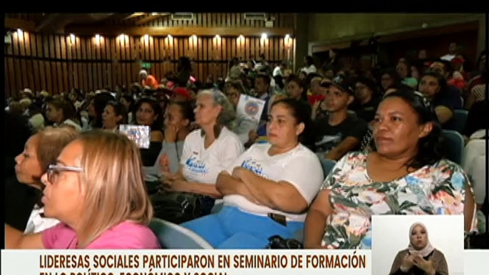 Gran Misión Hogares de la Patria cierra el 9no aniversario con taller "Seminario de la Familia"