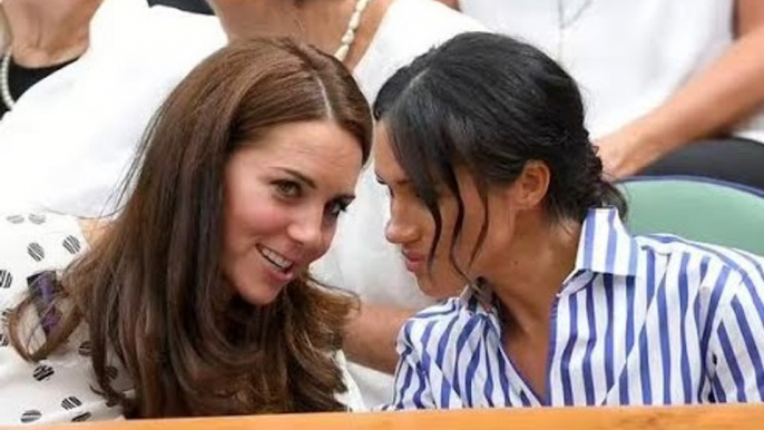 La principessa Kate e Meghan hanno mostrato segni di rottura durante l'uscita di Wimbledon, afferma