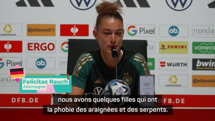 Allemagne - Quand Rauch évoque les phobies des joueuses avant le Mondial