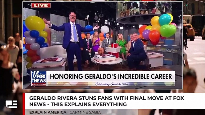 Geraldo Rivera Stuns Fans With Final Move at Fox News - This Explains Everything