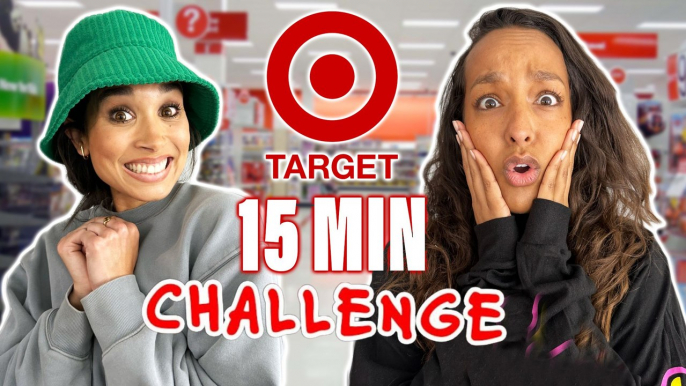 15 Minute Target Shopping Challenge!?