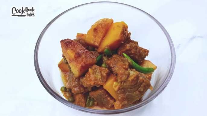 Beef Potato Curry | আলু দিয়ে গরুর মাংসের ঝোল | Homestyle Beef Curry | Easy Beef Curry recipe