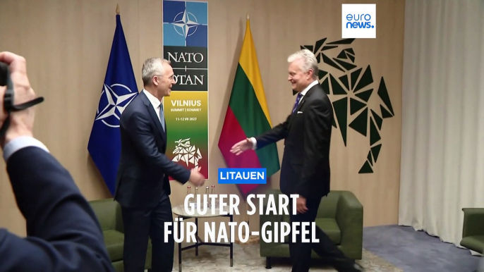 Guter Start für NATO-Gipfel in Litauen
