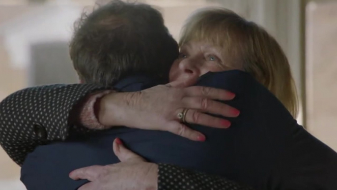 Moment adopted son reunites with birth mother after believing she was dead