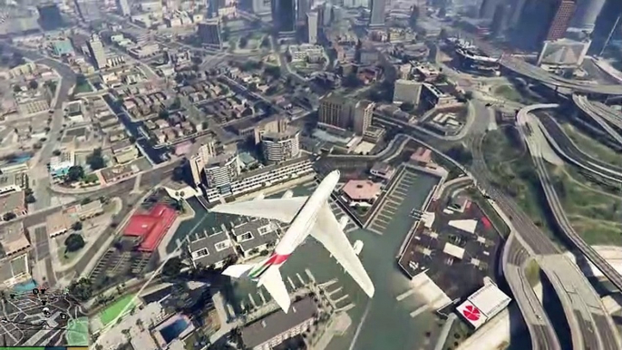 Emirates A380 in Gta 5 - Gta 5 Emirates Mod - Gta 5 Mods-(1080p60)