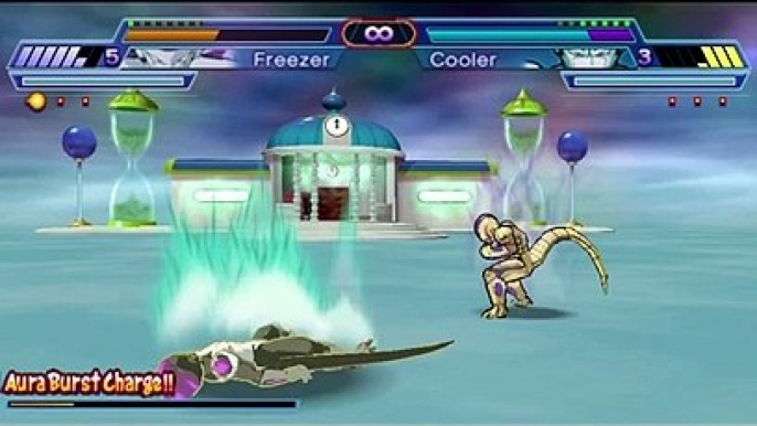 Dragon Ball Z: Shin Budokai 2 MOD HEROES -  Black Freeza VS Golden Metal Coola #2 RJ ANDA #dbh