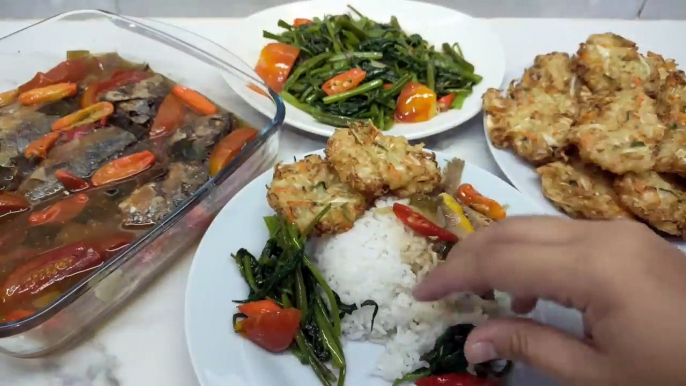 RESEP IKAN ASIN PEDA, BALA - BALA, TUMIS KANGKUNG