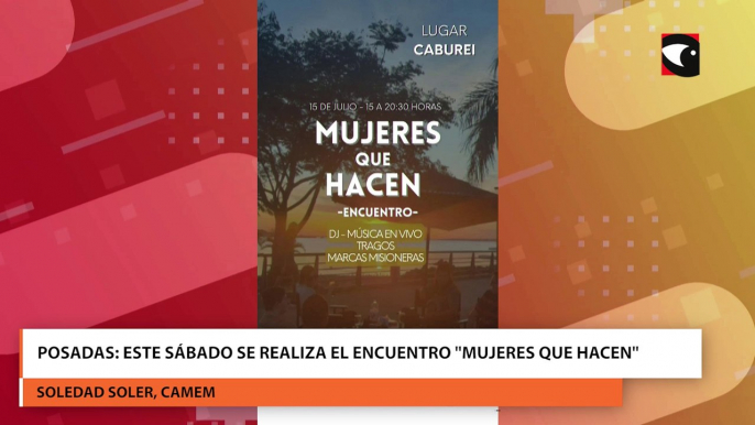 Posadas: este sábado se realiza el encuentro "mujeres que hacen"