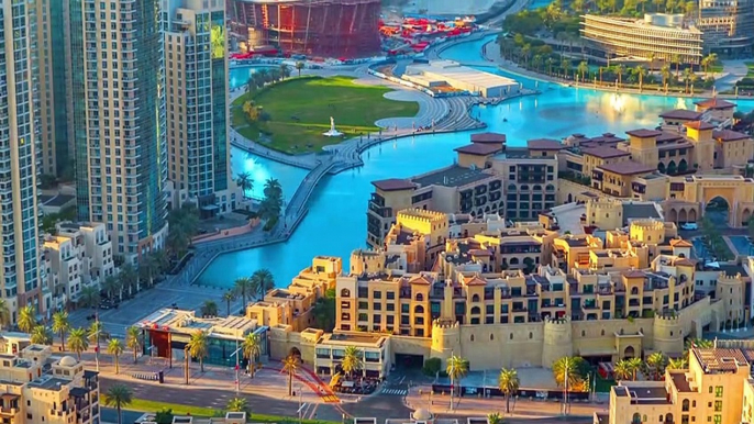 DUBAI United Arab Emirates In 8K ULTRA HD HDR 60 FPS