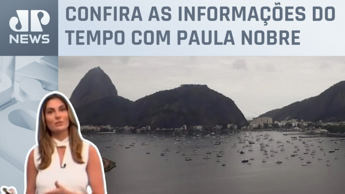 Alerta de temporais no litoral de São Paulo e do Rio de Janeiro | Previsão do Tempo