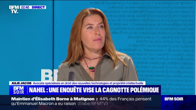 Soutien au policier qui a tué Nahel: "On ne peut payer des amendes ou des dommages et intérêts avec une cagnotte" , explique Julie Jacob (avocate)