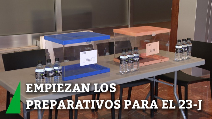 Empiezan los preparativos para las elecciones del 23-J