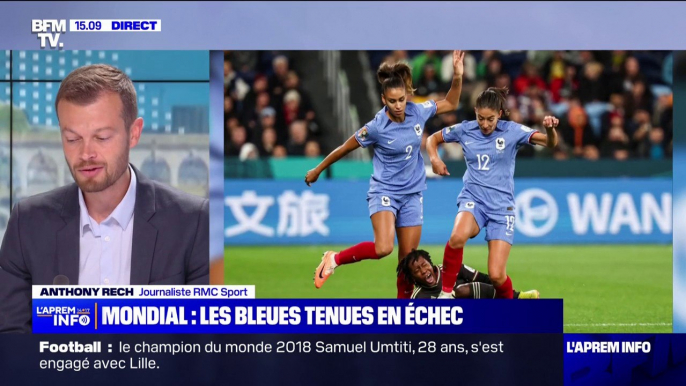 Coupe du monde: les Bleues tenues en échec par la Jamaïque