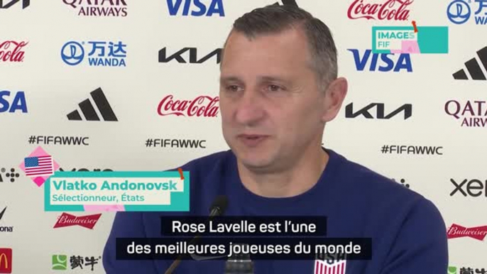 États-Unis - Andonovski : "Lavelle est l'une des meilleures joueuses du monde"