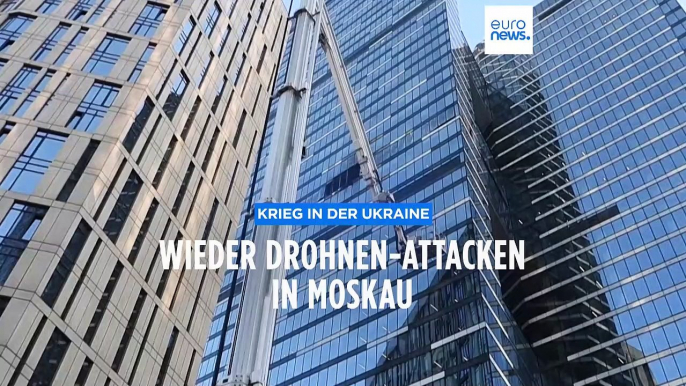 524 Tage Krieg in der Ukraine: Moskau wieder Ziel von Drohnen-Attacken