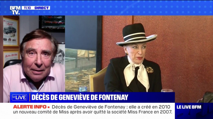 Jean-Pierre Foucault: "Geneviève de Fontenay, elle avait son petit caractère"