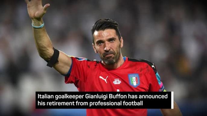 Breaking News - Buffon announces retirement