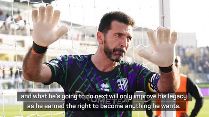 Parma coach Pecchia bids farewell to Italian icon Buffon