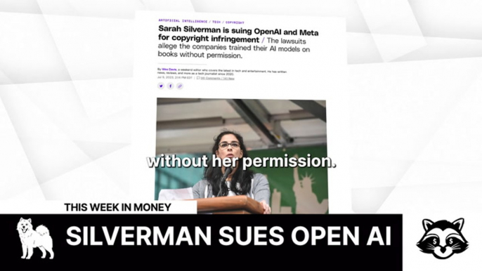 Sarah Silverman Is Beefing With Open AI