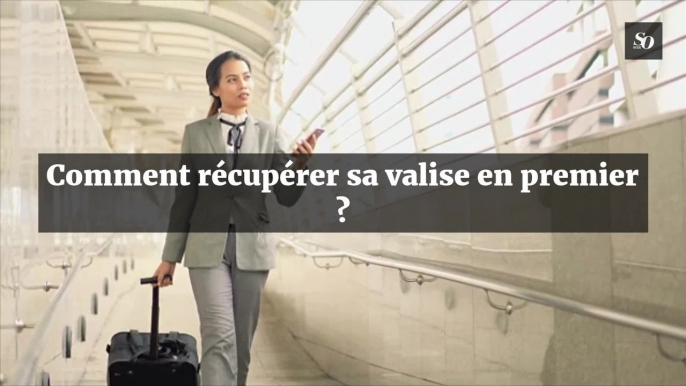 Voici l'astuce pour récupérer sa valise plus rapidement à l'aéroport