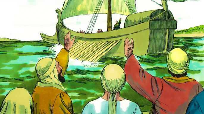 Animated Bible Stories: Paul Returns via Troas and Miletus| Acts 20: 1-38| New Testament