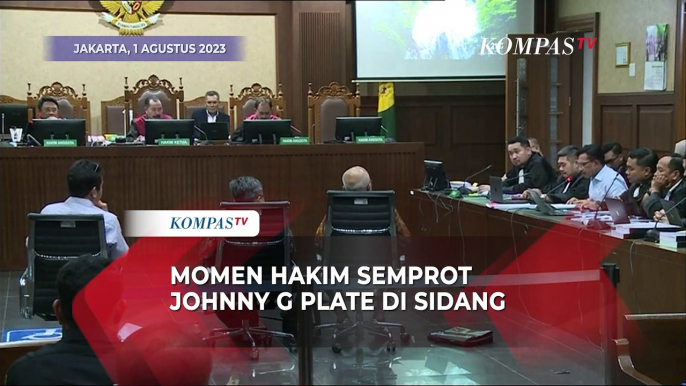 Saat Hakim 'Semprot' Johnny G Plate di Persidangan: Kami Jalankan Tugas Negara, Ingat Saudara Itu!