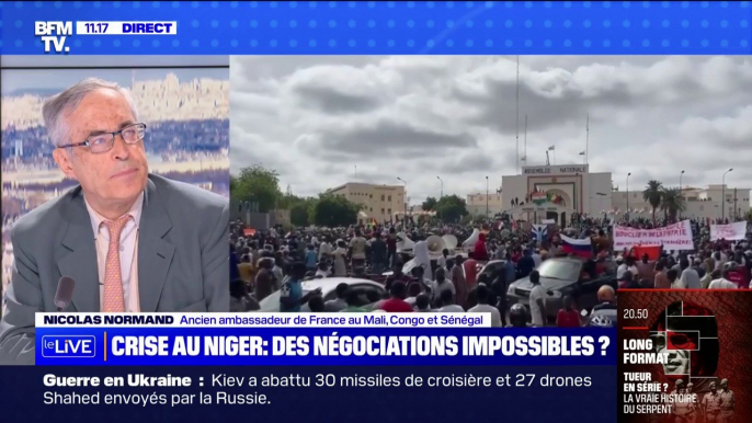 Nicolas Normand, ancien ambassadeur de France au Mali, au Congo et au Sénégal sur la crise au Niger:  "Cette zone du Sahel central peut devenir un foyer du terrorisme international"