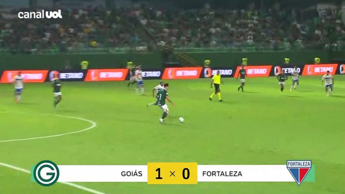 GOIÁS 1 X 0 FORTALEZA - CAMPEONATO BRASILEIRAO 2023; VEJA O GOL