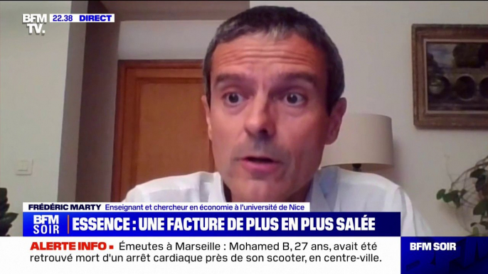 Hausse des prix des carburants: "Les pays qui dépendent des recettes pétrolières jouent sur le prix en ajustant leur production", explique Frédéric Marty (enseignant-chercheur en économie)