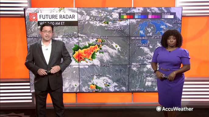 Severe storms produce dusty tornadoes in Colorado