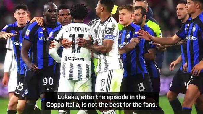 'I hope Lukaku stays at home' - Juventus fans debate the Belgian's possible arrival