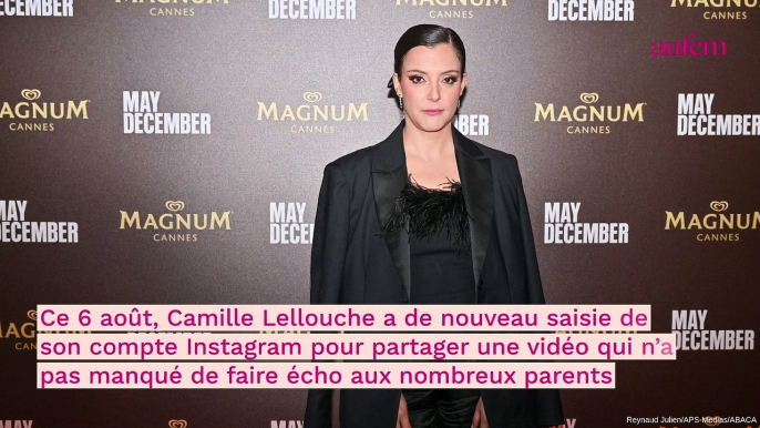 "Ça ne marche pas du tout" Camille Lellouche partage les difficultés qu'elle rencontre avec sa fille