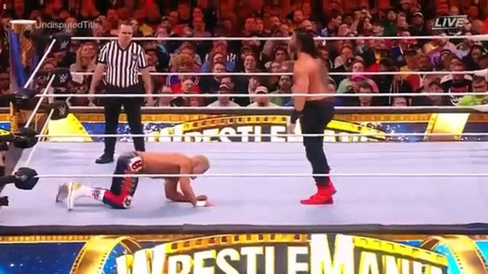 Roman Reigns  vs  Cody Rhodes  UNDISPUTED WWE UNIVESAL CHAMPIONSHIP MATCH  WrestleMania  2023 0204_360p