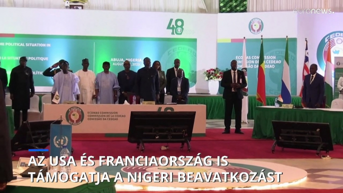 Az Egyesült Államok és Franciaország is támogatja az ECOWAS nigeri beavatkozását