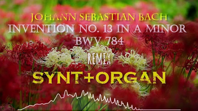 Johann Sebastian Bach-Invention No. 13 in A Minor BWV 784-VARIANT 1-SYNT+ORGAN