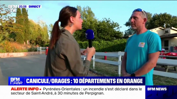 Tarn-et-Garonne: le camping de Beaumont-de-Lomagne se prépare à l'orage