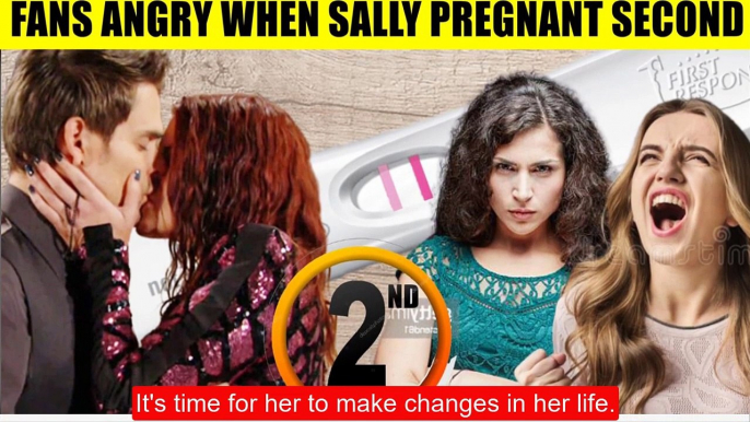 CBS YR Spoilers The audience protested that Sally was pregnant with Adam's child