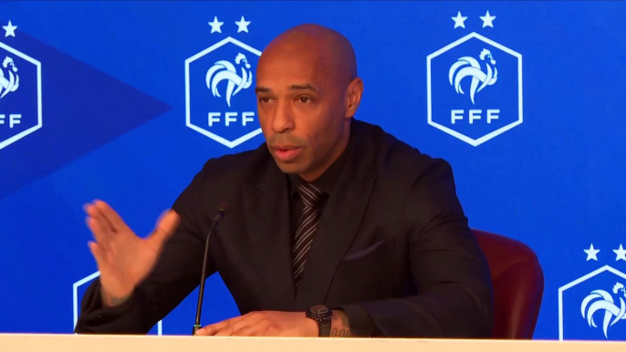 Henry : «Heureux de pouvoir rechanter la Marseillaise avec fierté» - Foot - Bleuets