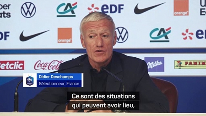 Deschamps sur la situation de Kolo Muani : "Rien ne me choque, rien ne me dérange"