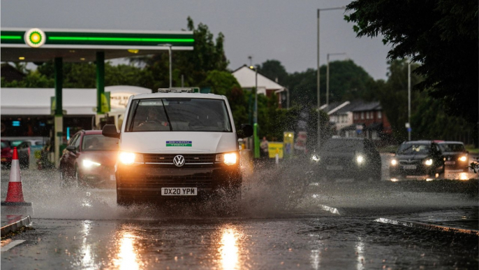 UK issued weather alert as storm could cause flooding and building damage